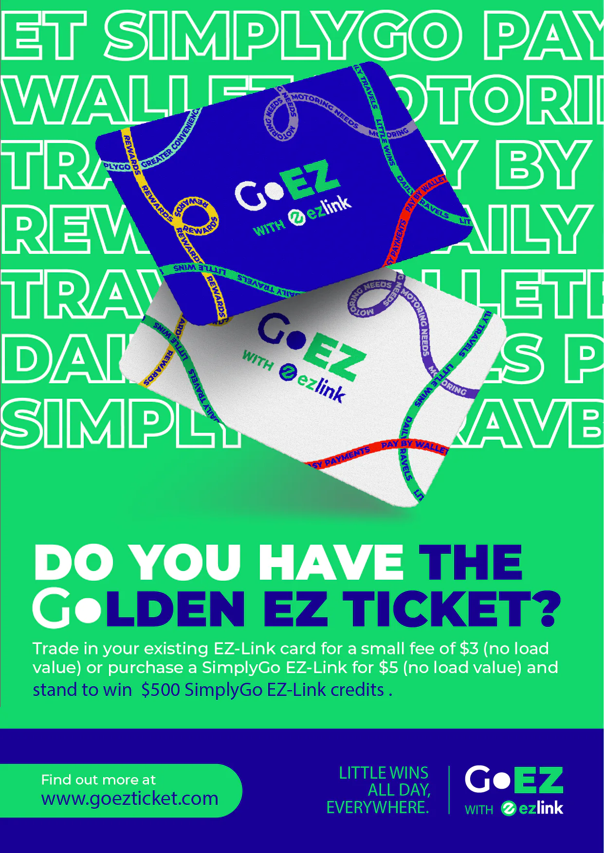 Do you have the Golden EZ Ticket campaign visual