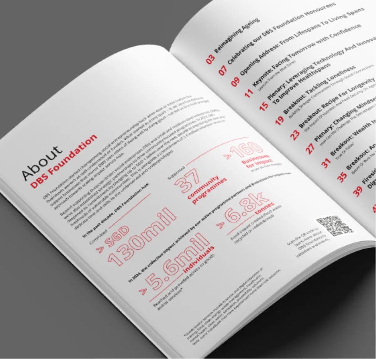 DBS publication spread