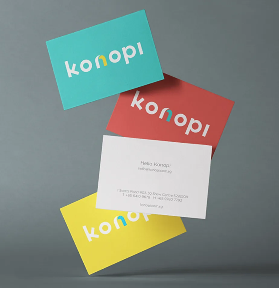 Design for konopi's namecard